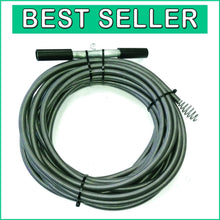 Load image into Gallery viewer, High-Carbon Steel 50ft Auger Drain – Durable and Efficient Drainage Solution