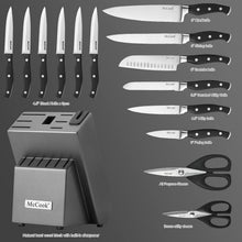 Load image into Gallery viewer, Professional-Grade German Stainless Steel Knife Set - Ergonomic &amp; Rust-Resistant