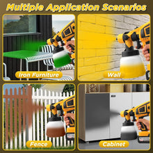 Load image into Gallery viewer, Effortless 650W Paint Sprayer with Dual Batteries &amp; Easy Clean for Home Projects