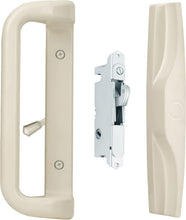 Load image into Gallery viewer, Stylish Beige Patio Door Handle Set with Durable Mortise Lock Mechanism