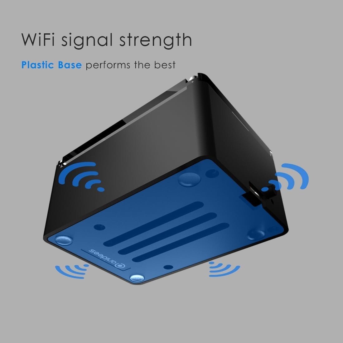 Compact Aluminum Raspberry Pi 5 Case - Silent Cooling with Silicone Thermal Pads