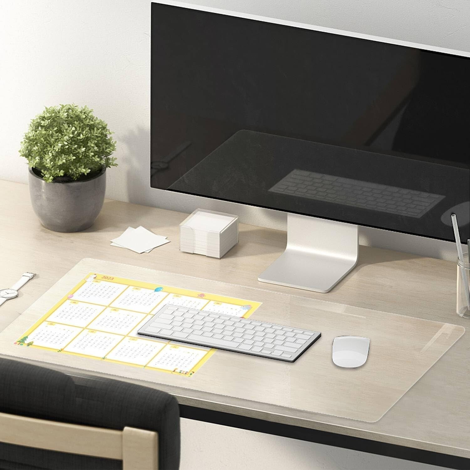 Protection and Elegance Combined: 40x66 Clear Vinyl Table Cover - Easy Clean