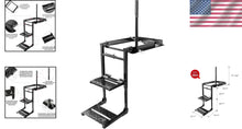 Load image into Gallery viewer, Telescopic Handrail Tailgate Step Ladder - Easy Install for Trucks &amp; Trailers