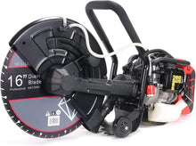 Load image into Gallery viewer, Compact 16" Concrete Cutter - 52cc Engine &amp; Integrated Water Feed Feature