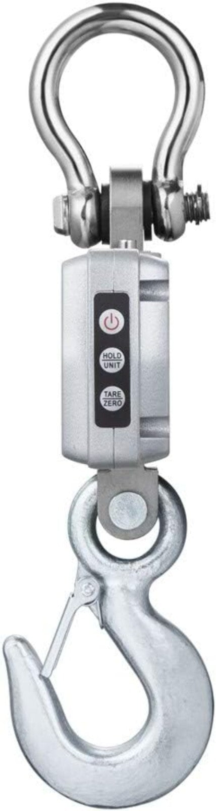 2000 lb Capacity Aluminum Crane Scale with Smart Features and Remote Access