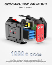 Load image into Gallery viewer, Emergency Ready 146Wh Power Bank - Reliable Solar Power for Outdoor Adventures