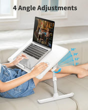 Load image into Gallery viewer, Portable Adjustable Laptop Desk with Storage Drawer - Ideal for Home &amp; Office