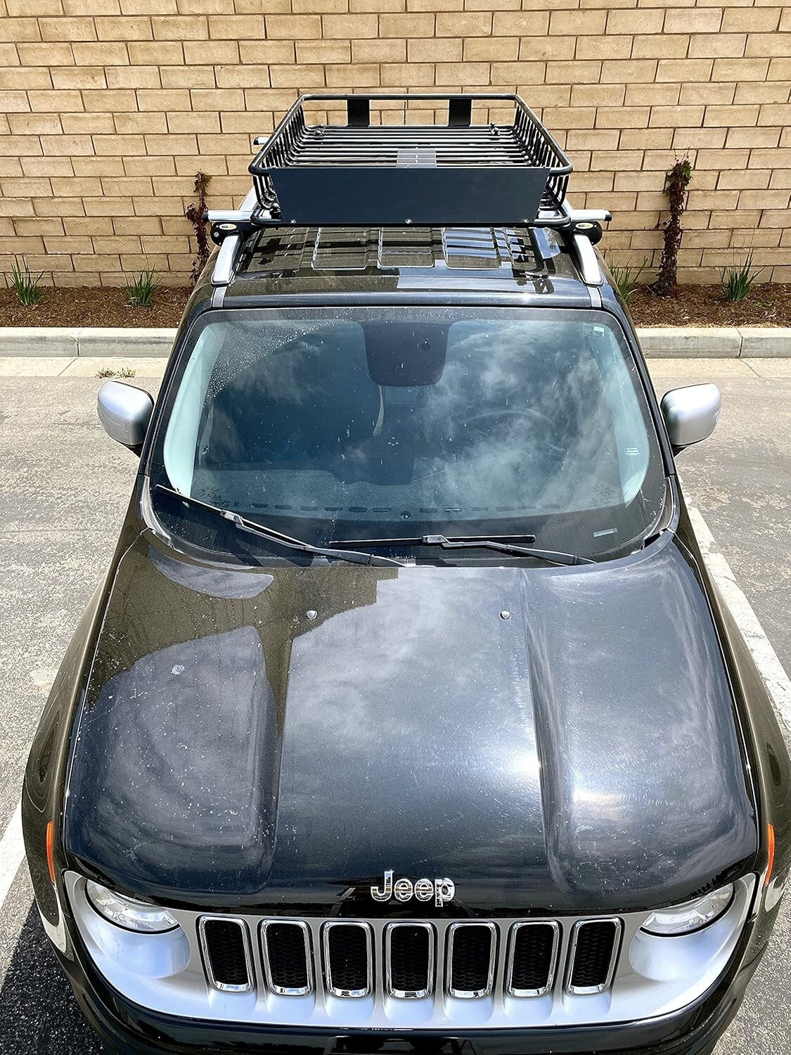 Lightweight 64" x 39" x 6" Steel Roof Rack - Easy Snap Mount Perfect for Trucks