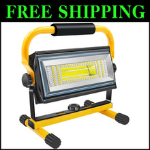 Load image into Gallery viewer, Ultra Bright 7000LM Waterproof Work Light with Rechargeable Battery for Outdoors