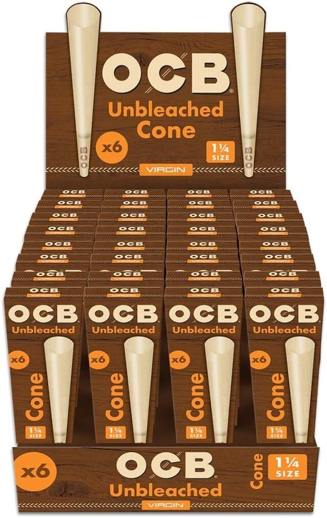 Eco-Friendly Virgin Pre-Rolled Cones 192 Count - Ultra-Thin, Vegan, Non-GMO