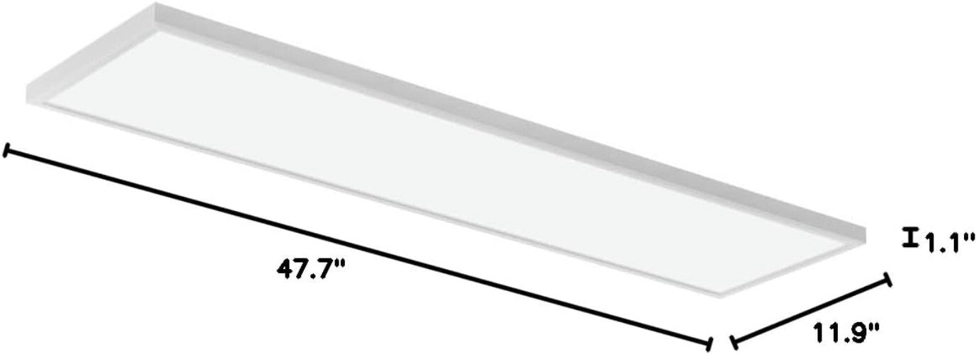 CSA Certified 1x4 LED Light Panel - Versatile for Bathroom, Classroom & Garage