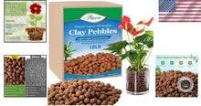 Load image into Gallery viewer, 18 lbs Lightweight Organic Clay Pebbles - Ideal for Hydroponic Gardening
