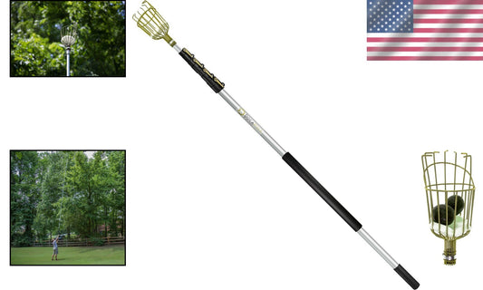 DocaPole 7-30 Ft Extension Pole with Easy Twist-On Tool for Fruit & Nut Picking