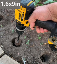Load image into Gallery viewer, Heavy Duty 5-Piece Garden Auger Set - Perfect for Tough Soil and Easy Digging