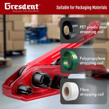 Load image into Gallery viewer, Multi-Purpose Manual Banding Tools - Red Polypropylene Strapping Set (2-Pack)