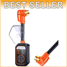 Load image into Gallery viewer, RV Surge Protector 50 Amp - Waterproof Design with Diagnostic Circuit Analysis