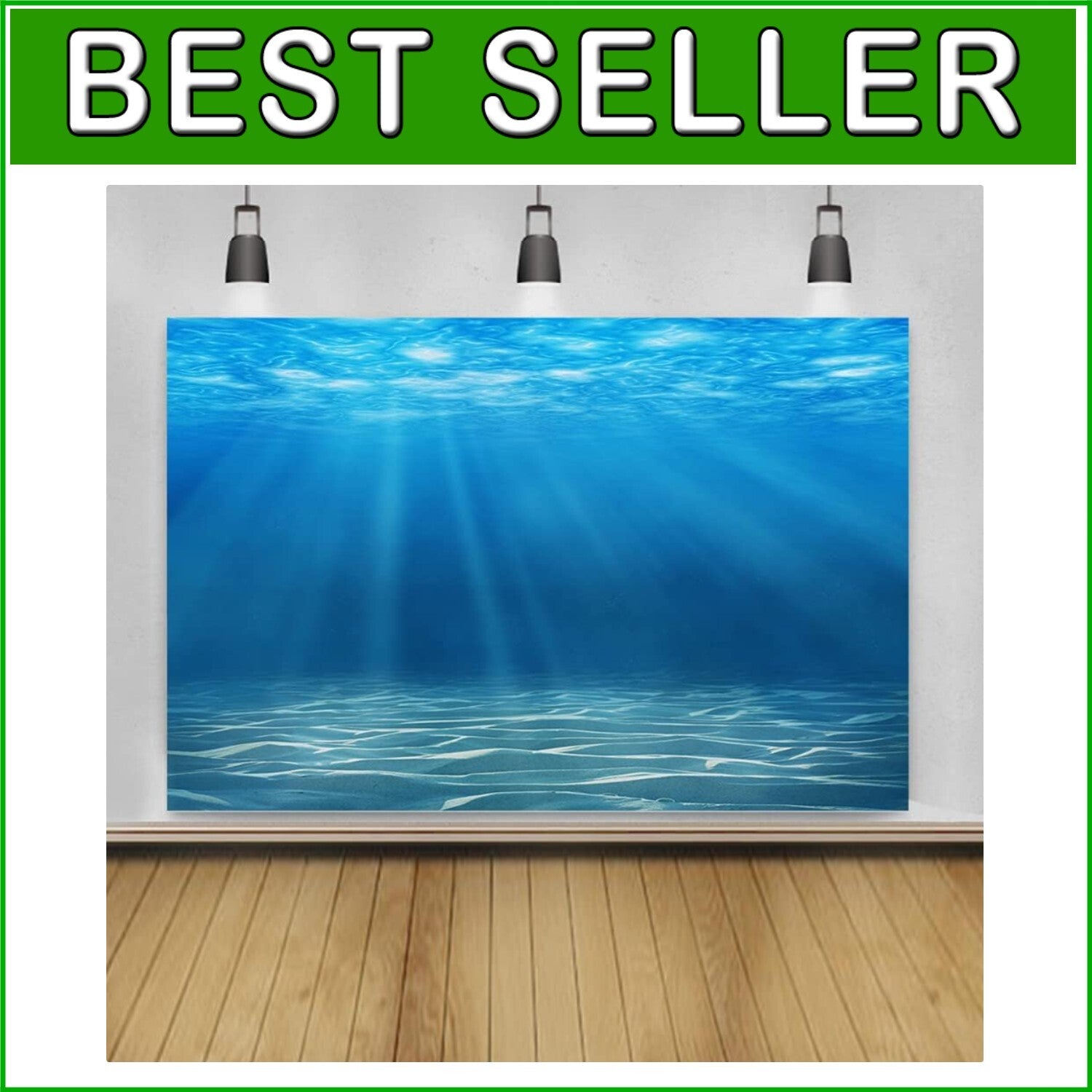 13x10ft Undersea World Photographic Backdrop - Ideal for Birthday Celebrations