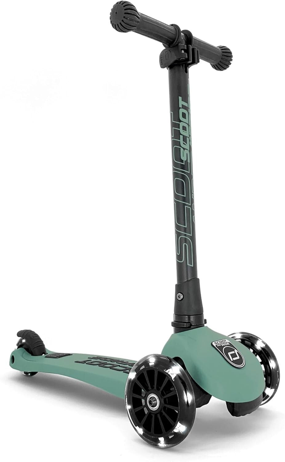 Adjustable Toddler Stand-Up Scooter with Rollover Protection and Stability