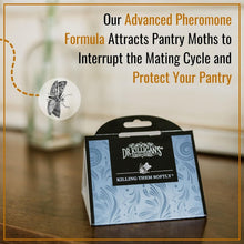 Load image into Gallery viewer, Dr. Killigan’s 20 Pack Pantry Moth Traps – Organic Moth Control with Pheromones