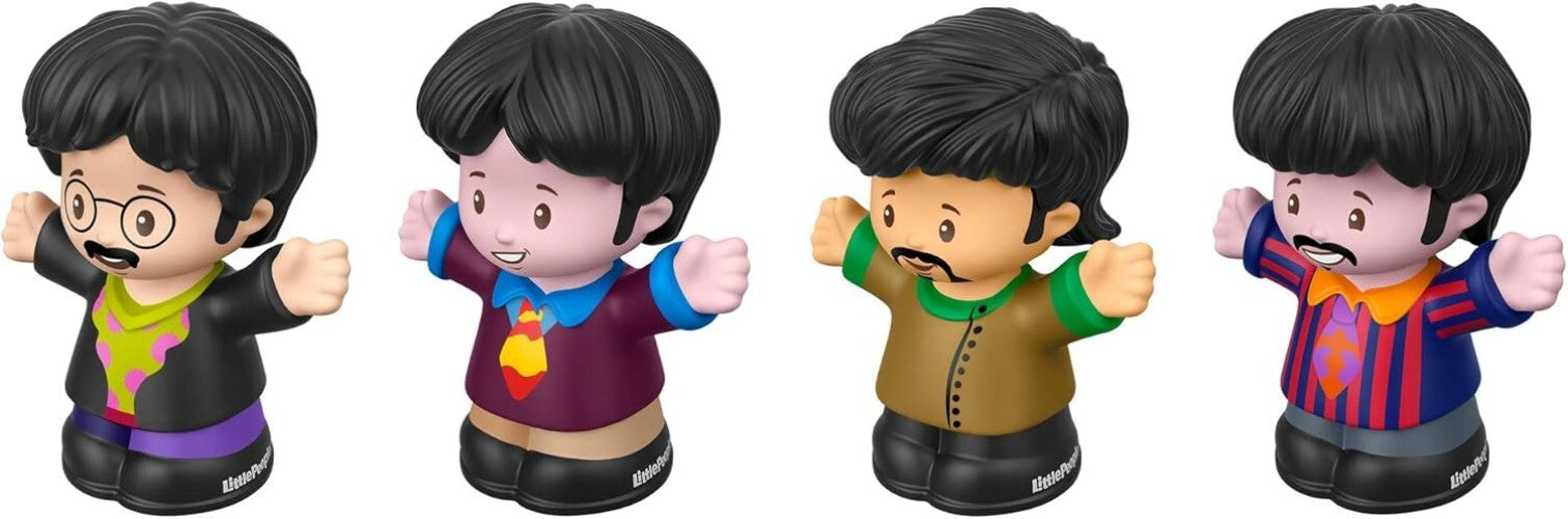 Rock 'n Roll with Little People 4-Pack Beatles Figures from 'Yellow Submarine'