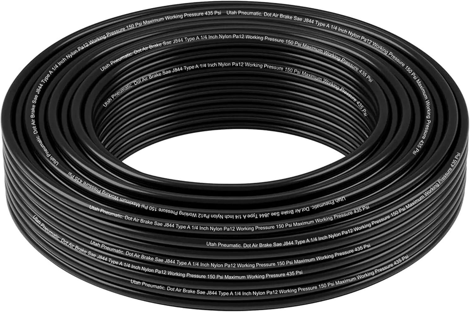 100 Feet 1/4" Air Line Tubing - Durable Nylon Hose for Extreme Conditions