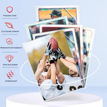 Load image into Gallery viewer, Premium Clear Plastic Card Sleeves for Standard Trading Cards - 100 Count