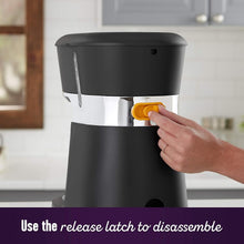 Load image into Gallery viewer, 12-Cup Black &amp; Chrome Coffee Maker with Advanced Filtering and Auto Clean Cycle