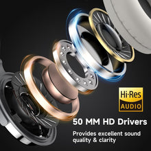 Load image into Gallery viewer, Wired DJ Headphones with Noise Isolation and Adjustable Headband - 50mm Drivers