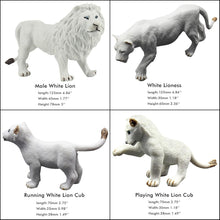 Load image into Gallery viewer, Durable Eco-Friendly 13-Piece Lion Figurine Playset for Kids' Imaginative Play