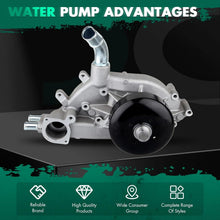 Load image into Gallery viewer, Medium Weight Engine Water Pump for 2000-2006 Chevrolet, GMC &amp; Cadillac Models