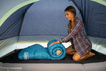 Load image into Gallery viewer, Adult Rectangular Sleeping Bag with No-Snag Zipper – Ideal for Camping Trips