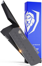 Load image into Gallery viewer, High-Performance 7-Inch Nakiri Knife - Black Titanium Coated &amp; Comfortable Grip