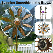 Load image into Gallery viewer, Kinetic Garden Windmill 87'' Extra Large - Adjustable Height &amp; Easy Assembly