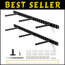 Load image into Gallery viewer, Invisible Floating Shelf Brackets - Easy Mounting for Kitchen &amp; Living Spaces
