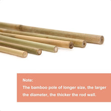 Load image into Gallery viewer, Eco-Friendly 6FT Bamboo Stakes – Ideal Support for Climbing Beans and Vines