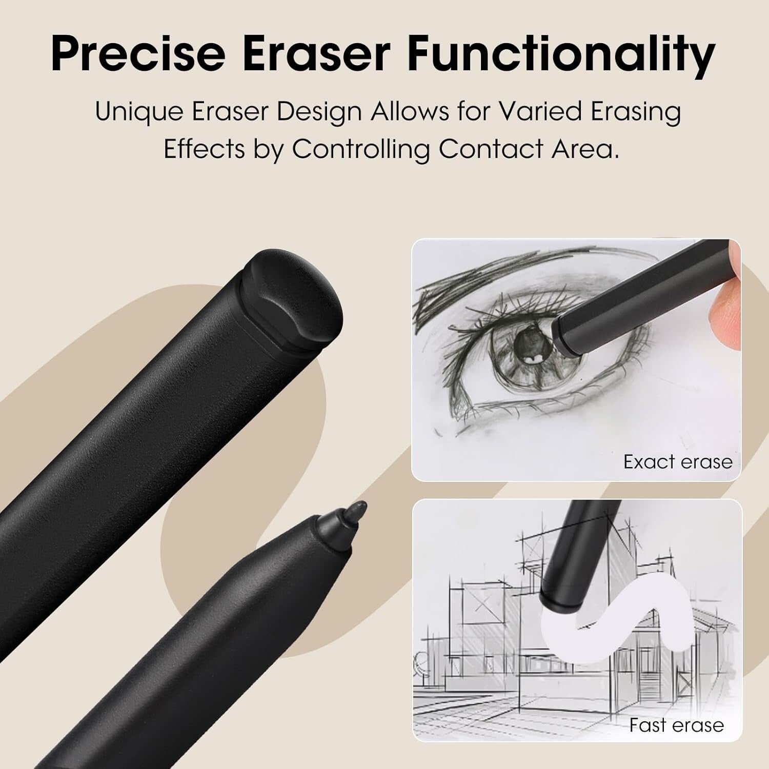 Ergonomic Stylus with Magnetic Attachment & 4096 Pressure Levels for EMR Devices