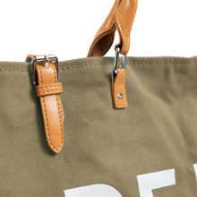 Load image into Gallery viewer, Waterproof Beach Bag with Vegan Leather Handles - Ideal Travel Tote for Women
