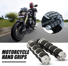Load image into Gallery viewer, Premium 7/8 inch Handlebar Grips for Suzuki, Kawasaki, Yamaha - Steel Style