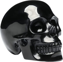 Load image into Gallery viewer, Gorgeous 5'' Black Obsidian Skull - Perfect for Halloween &amp; Year-Round Décor