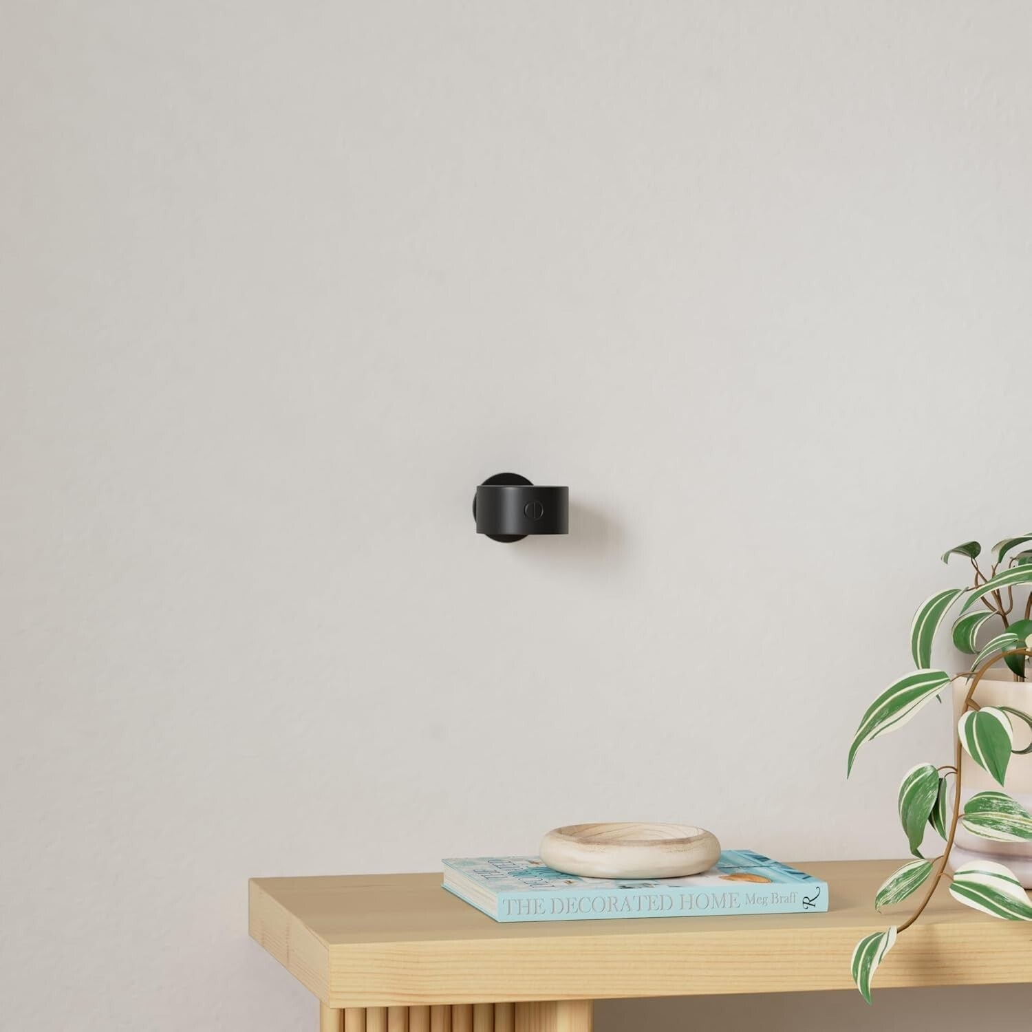 Art Deco LED Wall Lights - 3-Piece Cordless with 360° Rotation & Remote Control