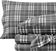 Load image into Gallery viewer, OEKO-TEX Certified Queen Flannel Sheets - Soft, Durable &amp; Cozy for Winter Nights
