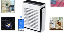 Load image into Gallery viewer, Smart 3-Stage HEPA Air Purifier with Auto Mode for Large Spaces - White Finish