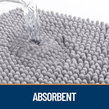 Load image into Gallery viewer, Soft Chenille Dog Mat for Muddy Paws - 36x24 Washable Indoor Entryway Rug