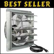 Load image into Gallery viewer, Durable 20 Inch Bladeless Wall Vent Fan - Effortless Setup, 3500 CFM Capacity