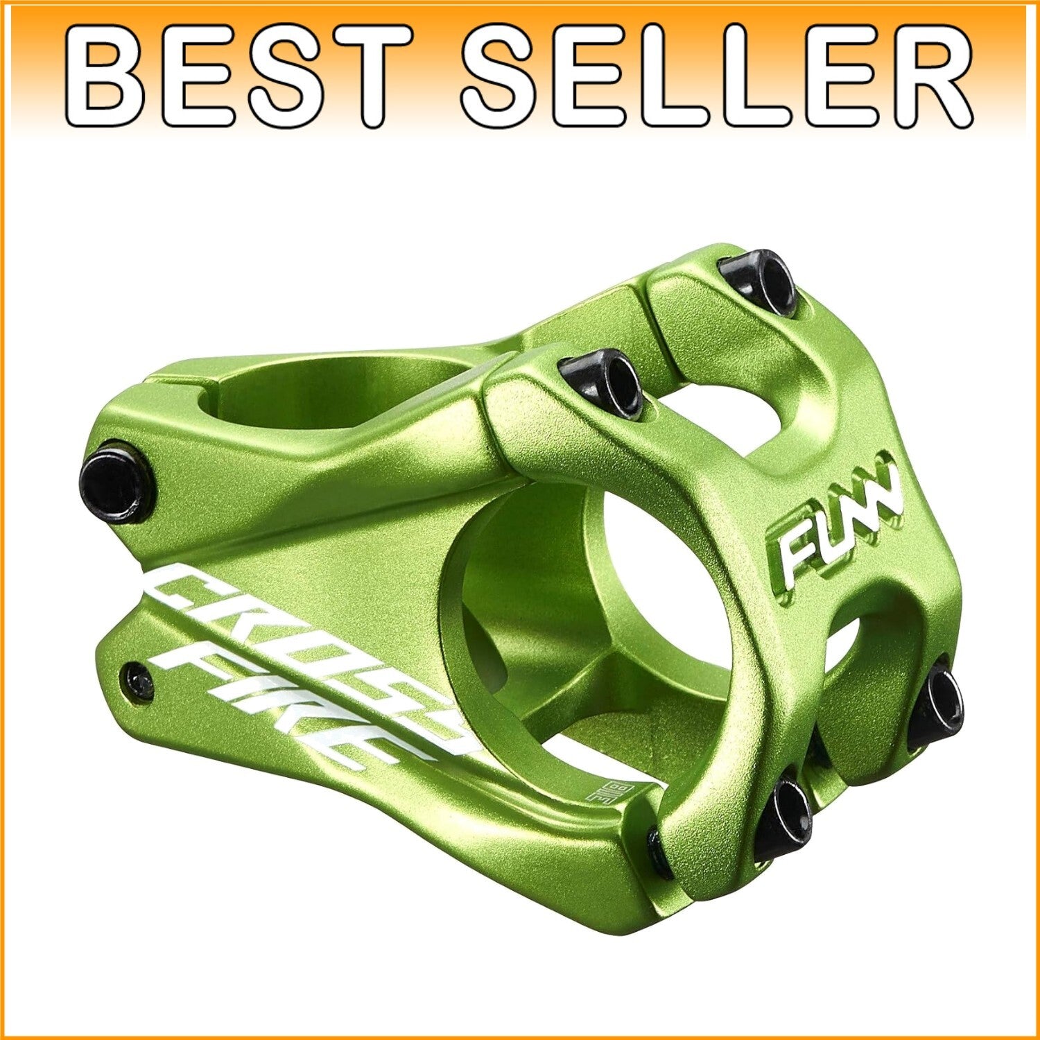Crossfire 31.8mm Aluminum Mountain Bike Stem – Lightweight & Durable Design