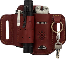 Load image into Gallery viewer, Stylish EDC Belt Pouch Holster - Holds Multitools, Flashlights &amp; More