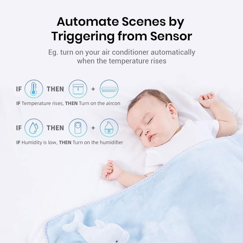 2.4 GHz Wi-Fi Remote & Sensor Set: Smart Home Solution with Voice Control