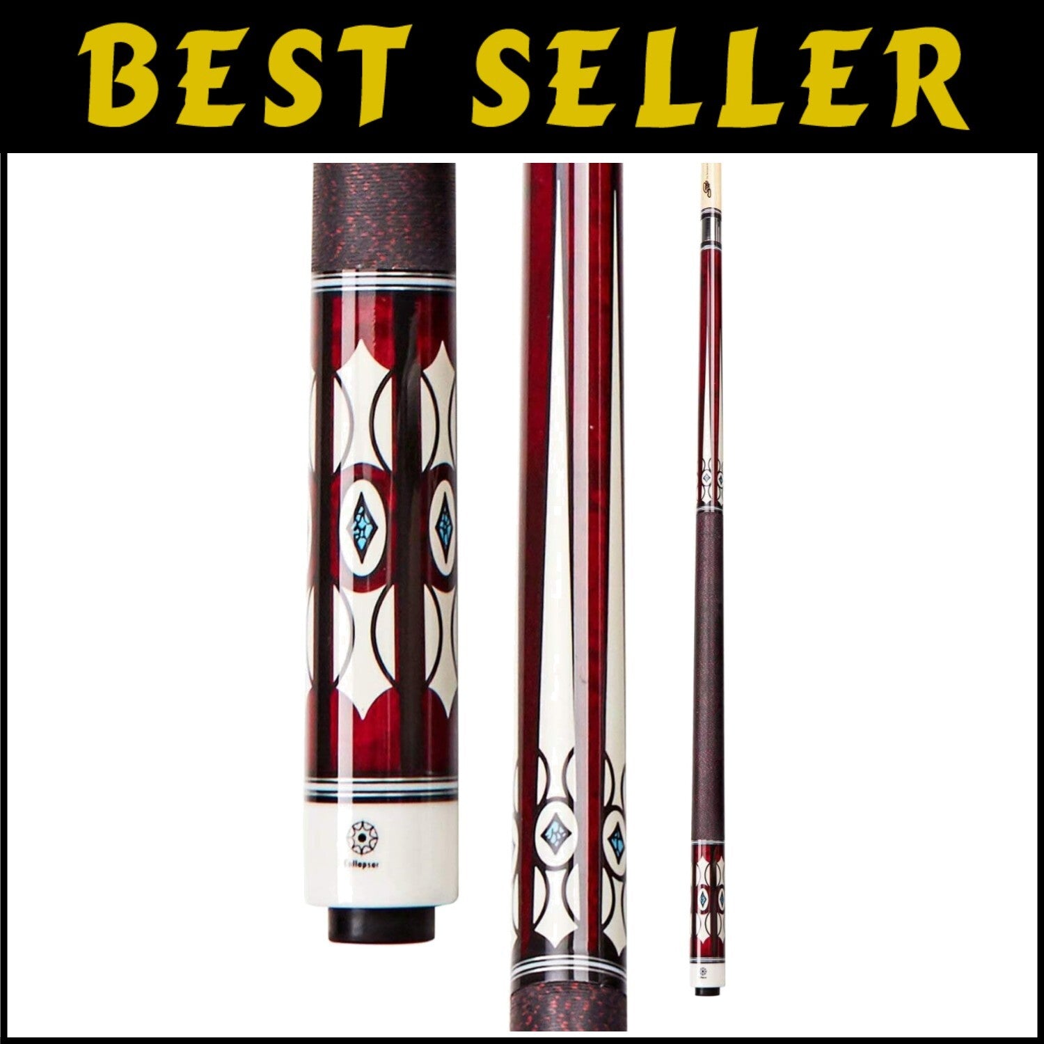 Custom 2-Piece Billiard Pool Stick Set with High-Quality Maple & Joint Protector