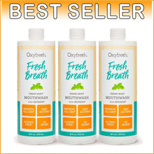 Load image into Gallery viewer, Soothing Mint Mouthwash - Alcohol &amp; Fluoride Free, 16 oz - Healthy Gums