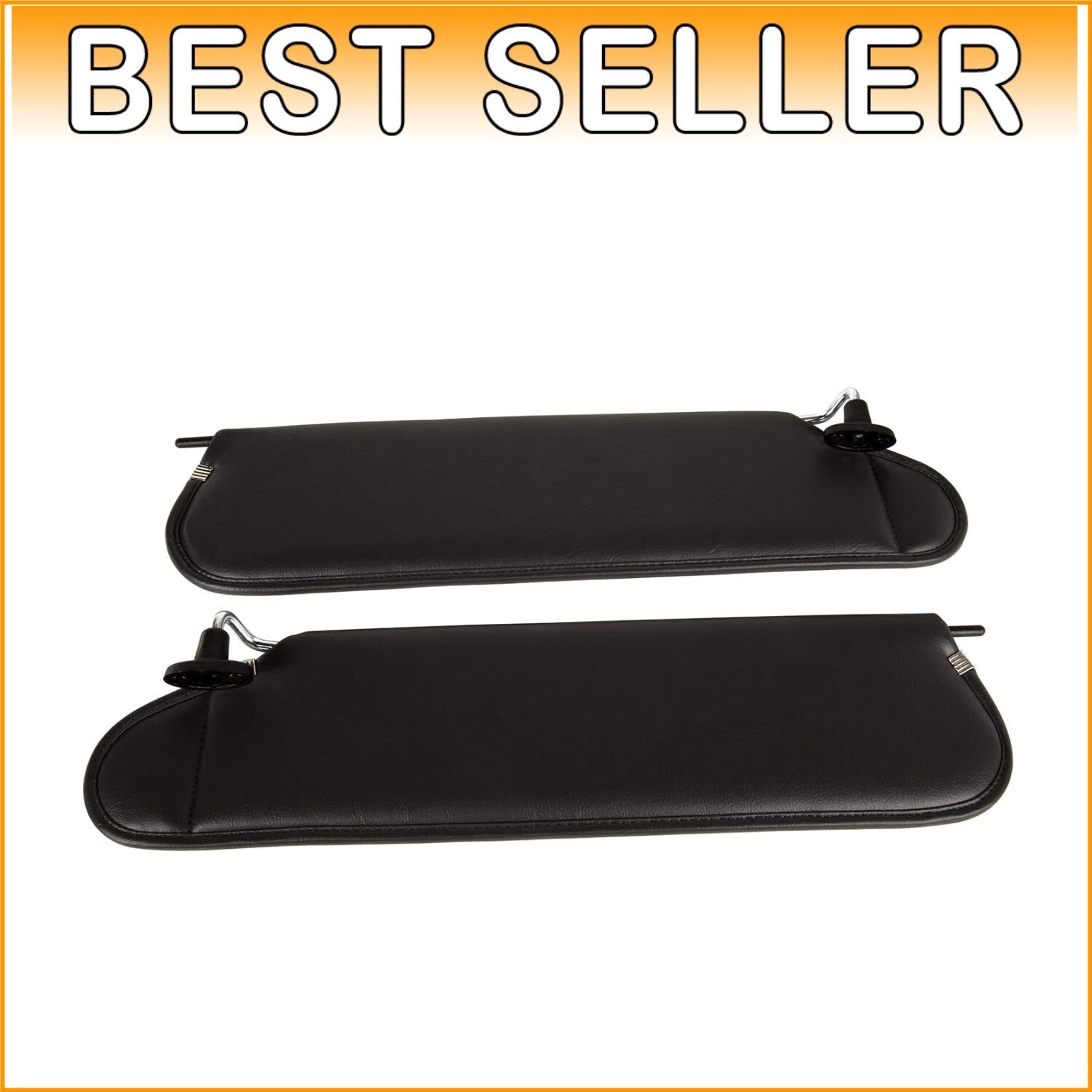 Agate Vinyl Sun Visor Set for Jeep Wrangler TJ (1997-2002) - Limited Warranty